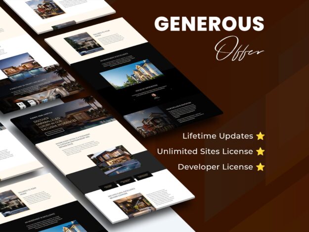 Luxhomes- Landing Page Template for Real Estate Luxury Homes