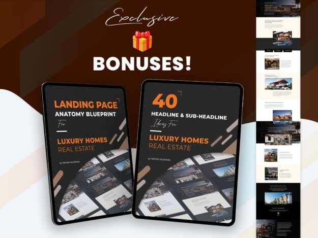 Luxhomes- Landing Page Template for Real Estate Luxury Homes