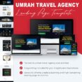 Umrah Travel Agency Landing Page Template