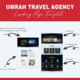 Umrah Travel Agency Landing Page Template