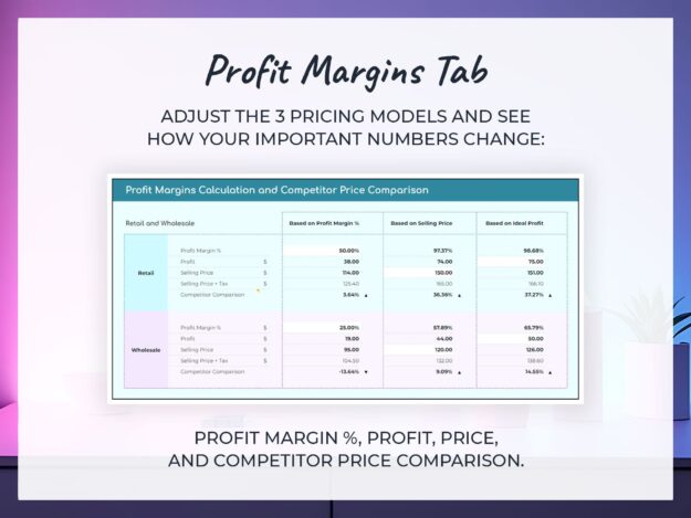 Product Pricing Spreadsheet Formula Calculator Google Sheets & Excel Product Pricing Spreadsheet Formula Calculator Google Sheets & Excel