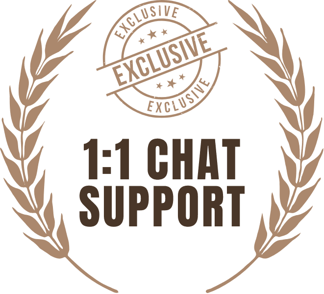Exclusive 1on1 Chat Support