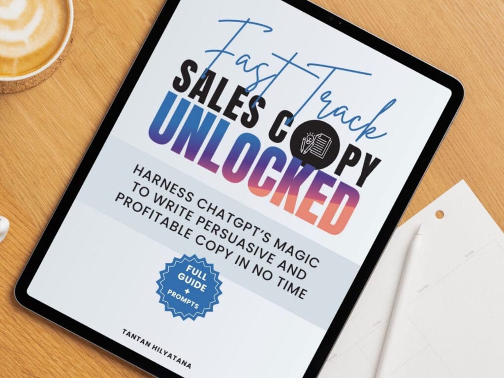 Fast Track Sales Copy Unlocked: Harness ChatGPT’s Magic to Write Persuasive and Profitable Copy in No Time
